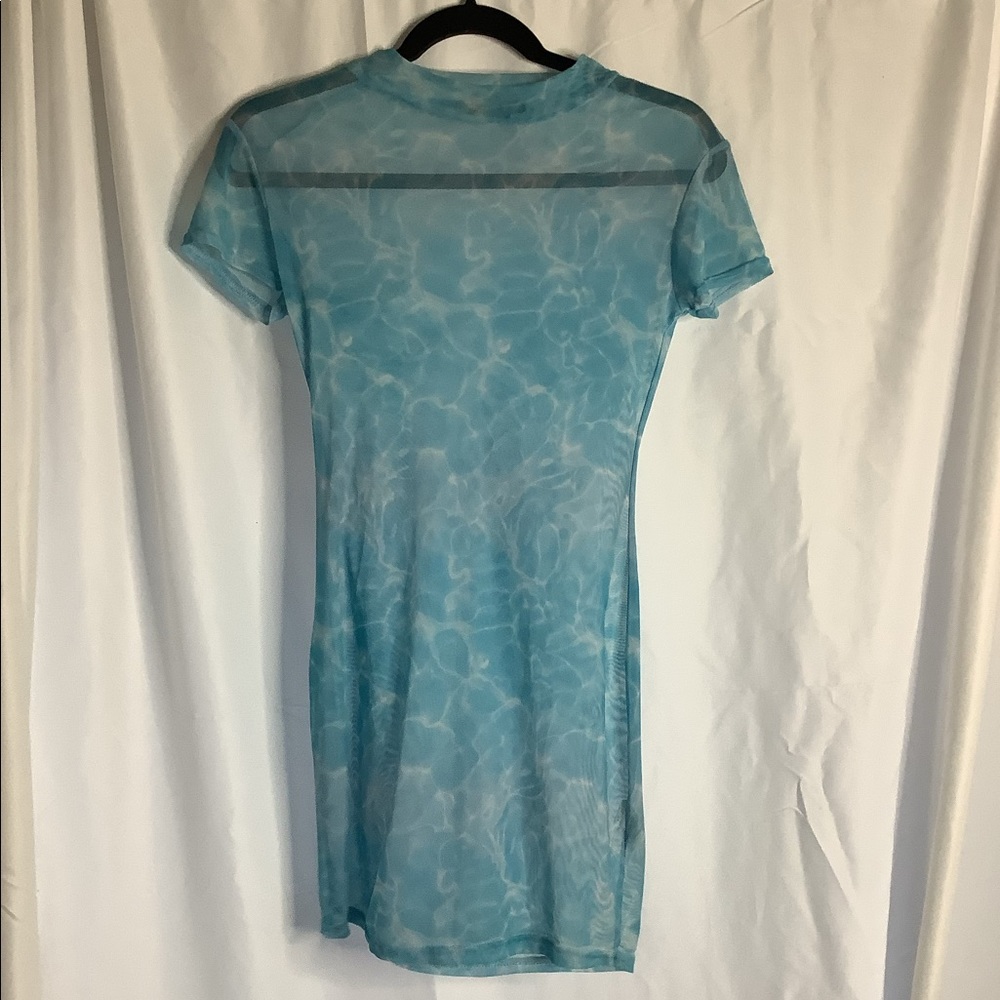 Mesh slip Dress/ Cover up
